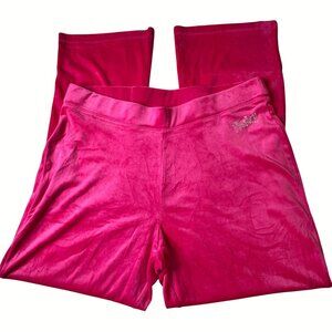 Juicy Couture Velour Track Pants Hot Pink Size XXL